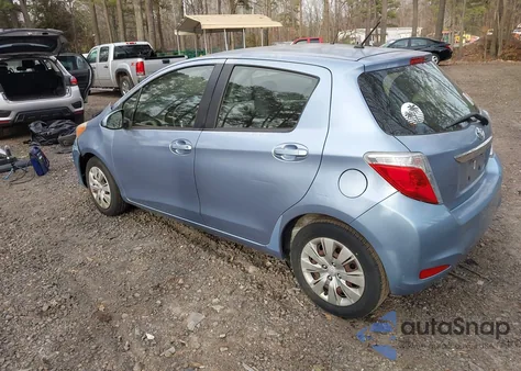 2014 Toyota Yaris Le (Tmc/Cbu Plant) из США, поврежденный, VIN JTDKTUD32ED577656